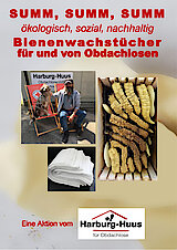 Harburg-Huus poster "beeswax food wrap" (3rd winner) prize)