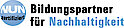 NUN-Logo Bildungspartner für Nachhaltigkeit (Umweltbehörde Hamburg)