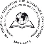 logo "UN Decade of Education for Sustainable Development" of the United Nations