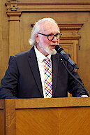 Moderator Jürgen Marek (Foto Gisela Baudy)