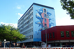 Bild 10: Blick vom Herbert-Wehner-Platz (Foto Gisela Baudy, 14.05.22)