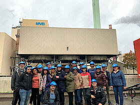 Exkursion Müllverbrennungsanlage (Foto Handwerkskammer Hamburg)