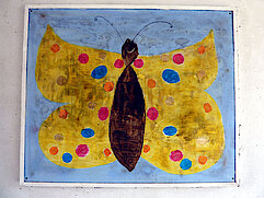 Bild 14: Gelber Schmetterling (Wandbild zu Foto 12)