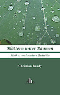 DeckDeckblatt Blättern unter Bäumen (Foto & Layout Gisela Baudy)