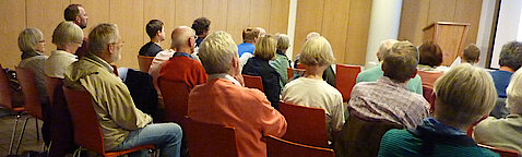 Fragen aus dem Publikum (Foto Chris Baudy)