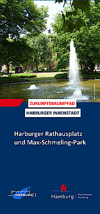 Flyer zum Harburger Zukunftspfad1 (Foto Gisela Baudy)