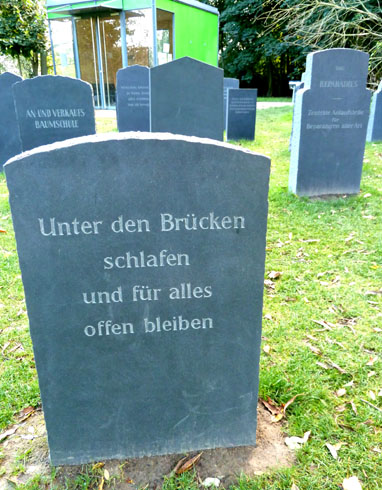 Ideenfriedhof (Foto Gisela Baudy)